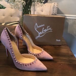 Christian Louboutin Irishell 100 Suede sz 40.5